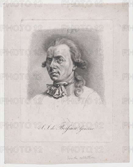 Portrait of Jean-Jacques de Boissieu, early 19th century.