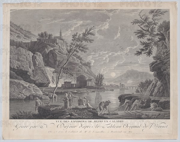 View of the Surroundings of Regio in Calabria, ca. 1770.