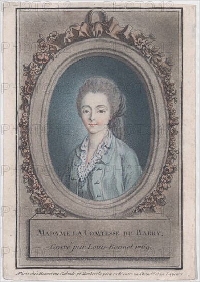 Madame La Comtesse du Barry, mid to late 18th century.