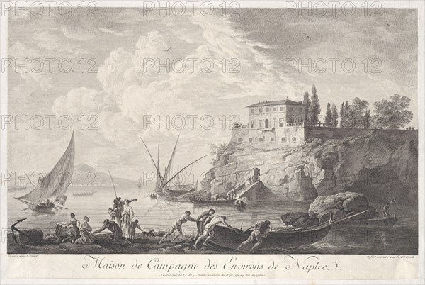 House in the Country Surrounding Naples, ca. 1720-60.