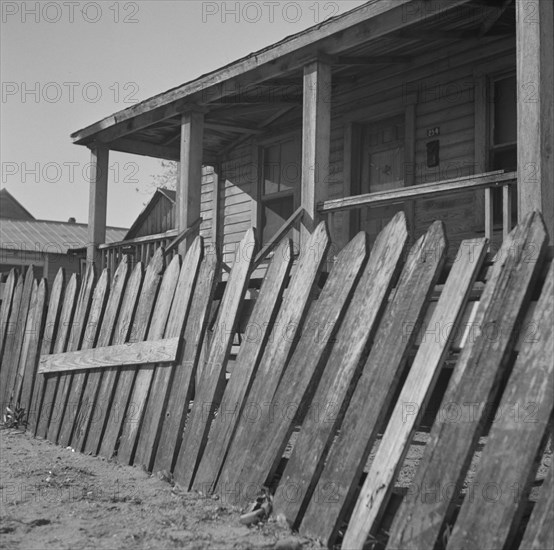 Daytona Beach, Florida. Home in the Negro section.