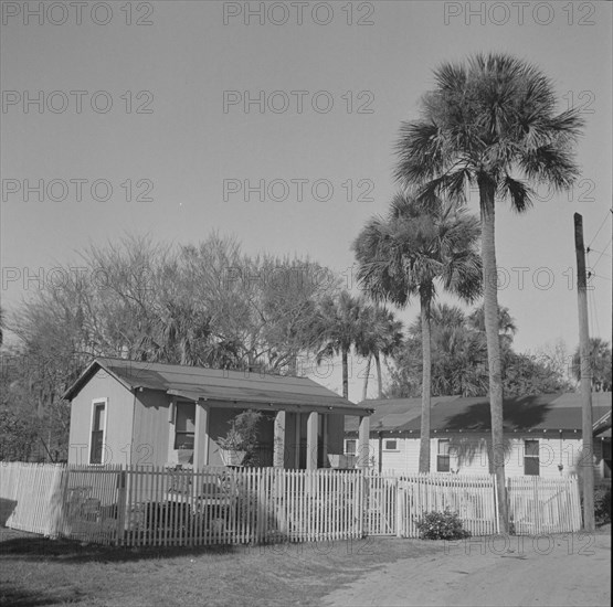 Daytona Beach, Florida. Home in the Negro section.