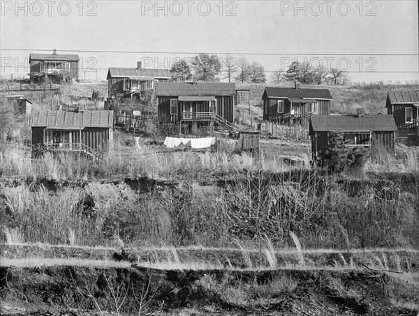 Alabama miners' houses near Birmingham, Alabama.