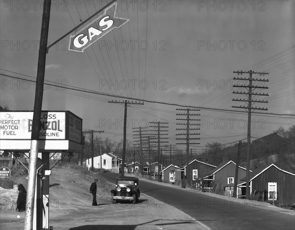 Alabama miners' houses near Birmingham, Alabama.