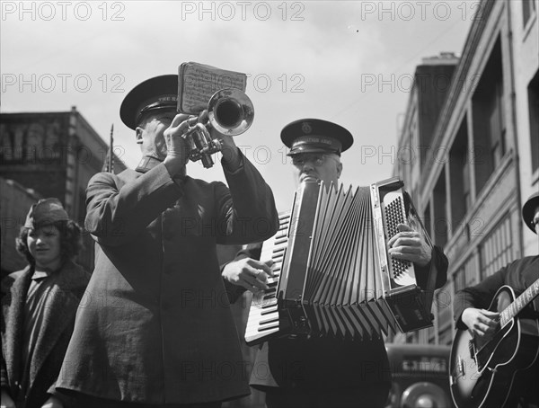 Trio. Salvation Army, San Francisco, California.