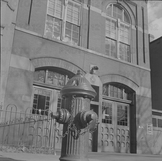 Washington, D.C. Fire engine house number four.