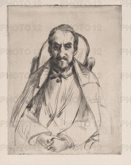 Portrait of an unknown man, late 19th century.