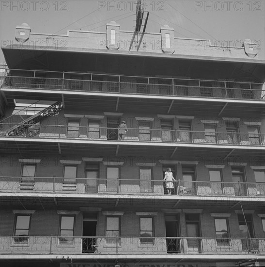 Jacksonville, Florida. Negro apartment house.