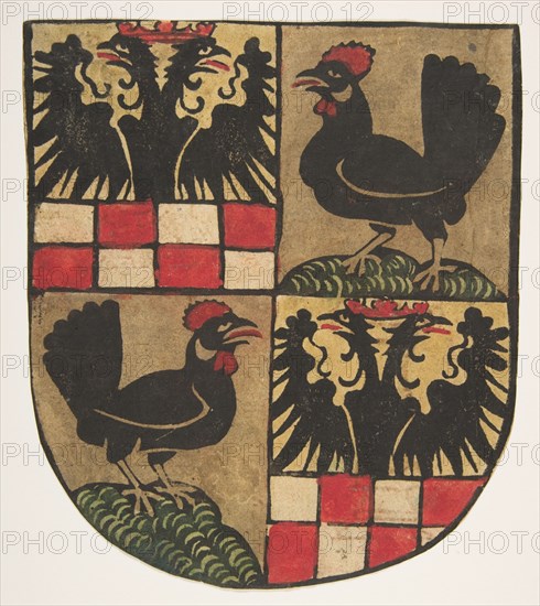Arms of the Counts of Botenlauben, 1480-1500.