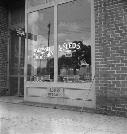 Hardware store. Silver City, North Carolina.