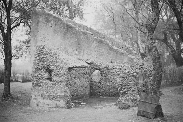 Ruins of supposed Spanish mission, Georgia.