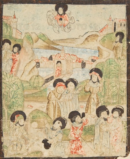 Hermit Saints (Schr. 1773b), 15th century.