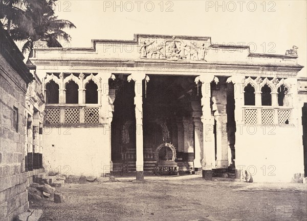 The Kulayana Mundapam, January-March 1858.