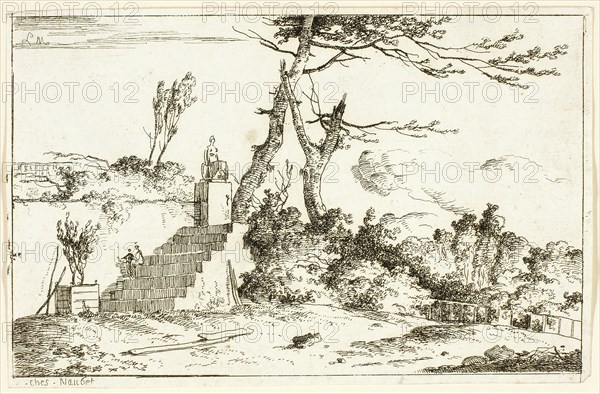 Landscape with Classical Statue, 1779/97.