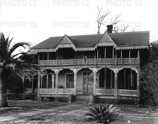 Victorian cottage. Waveland, Mississippi.