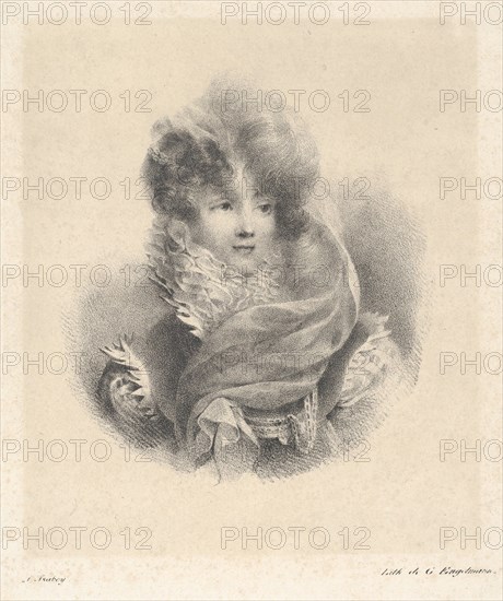 Portrait of Mademoiselle de Pavant, 1825.