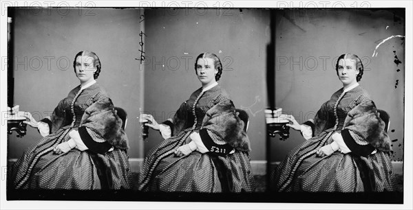 Hinkley, Bell, (actress), ca. 1860-1865.