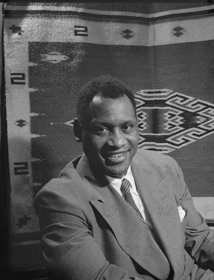 Washington, D.C. Paul Robeson, baritone.