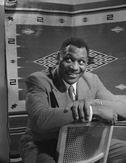 Washington, D.C. Paul Robeson, baritone.