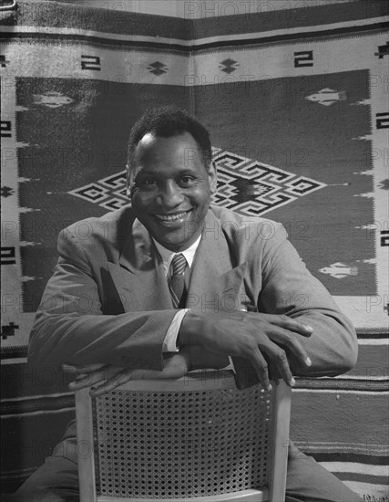 Washington, D.C. Paul Robeson, baritone.