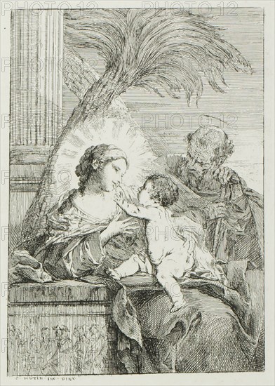 Rest of the Holy Family in Egypt, 1764.