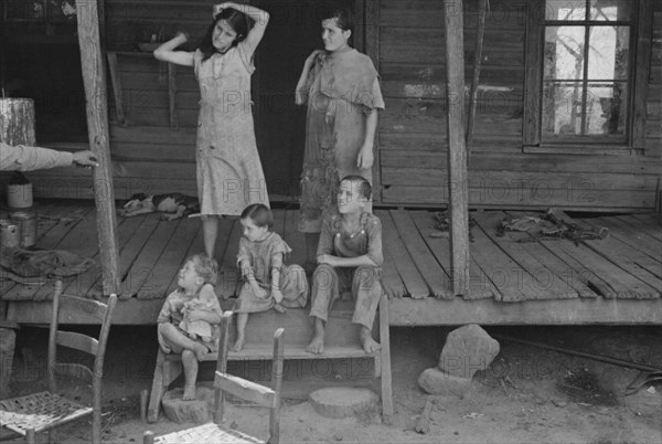 Tengle children, Hale County, Alabama.