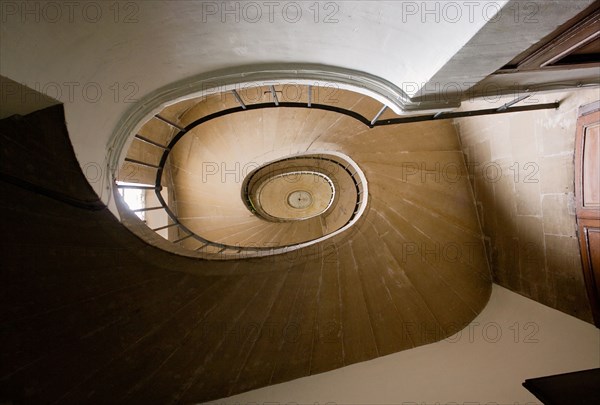 Spiral Staircase, St. Sulpice, Paris.