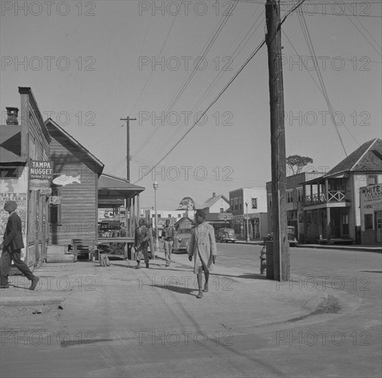 Daytona Beach, Florida. Street scene.