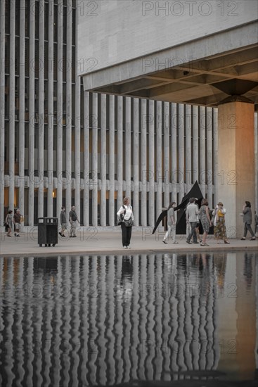 Summer's night at Lincoln Center 4.