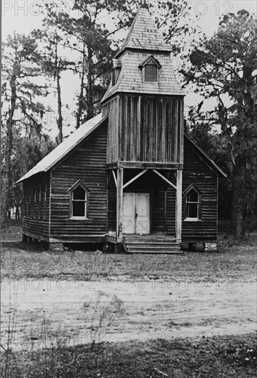 Wooden church, St. Marys, Georgia.