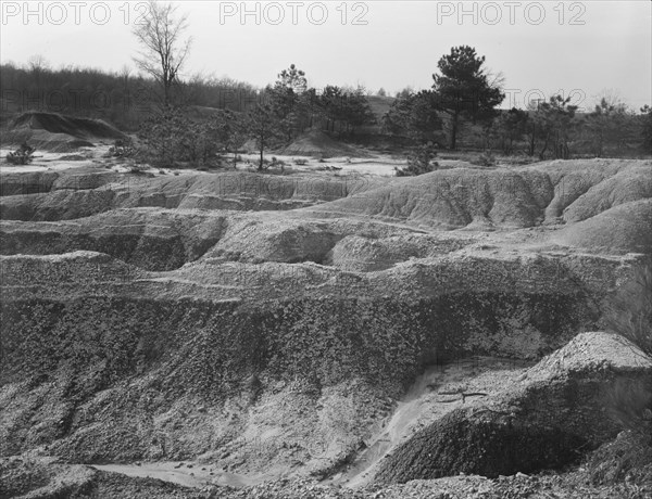 Erosion near Jackson, Mississippi.