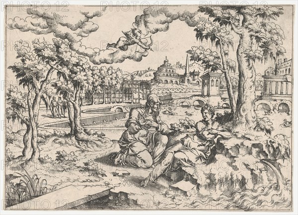 Vertumnus and Pomona, ca. 1550-55.