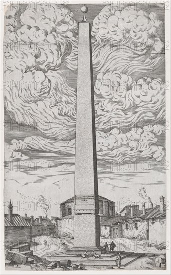The Vatican Obelisk, 16th century.