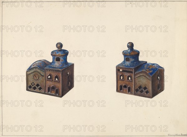 Russian Church Coin Bank, c. 1938.