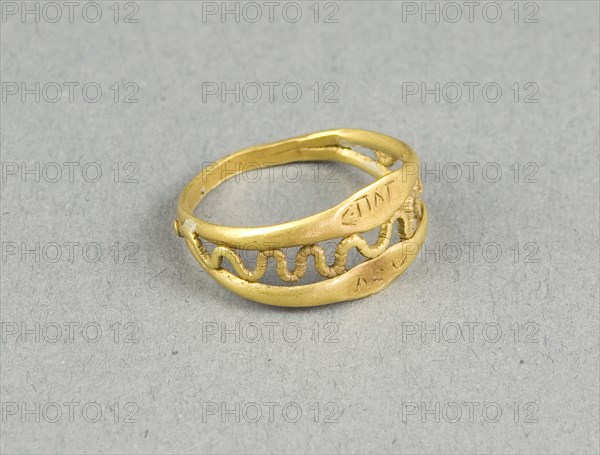 Openwork Ring, about 1st century.