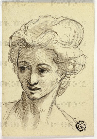 Head of Woman, Turning Left, n.d.