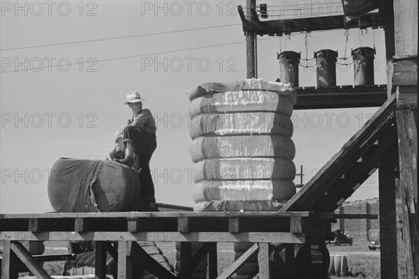 Cotton gin, Hale County, Alabama.