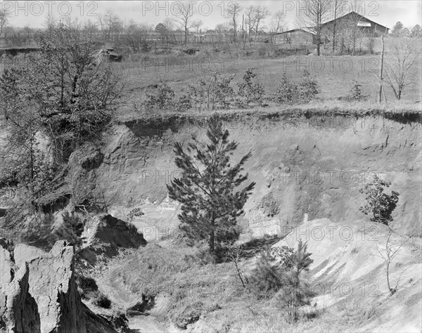 Erosion near Oxford, Mississippi.