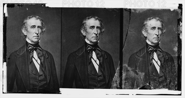 Tyler, Pres. John, ca. 1860-1865.