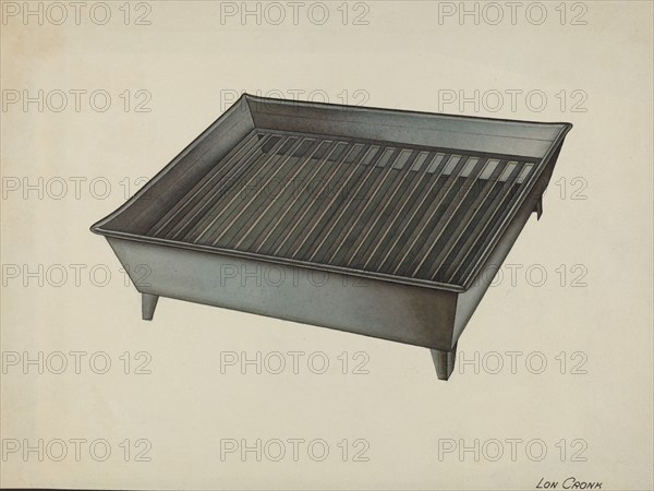 Shaker Tin Dish Drainer, c. 1941.