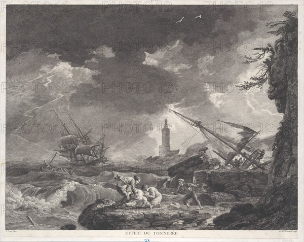 Effect of Thunder, ca. 1755-85.
