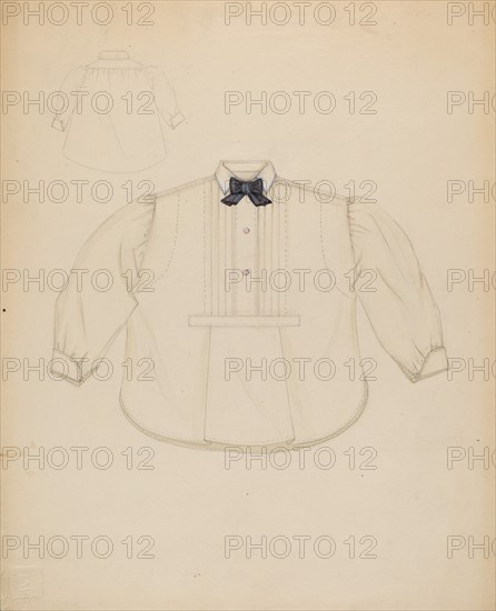 Man's Miniature Shirt, c. 1936.