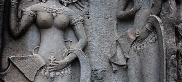 Angkor Nude Facades, Cambodia.