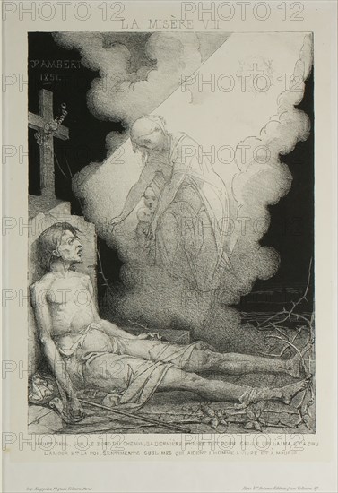 Plate Eight from Misery, 1851.