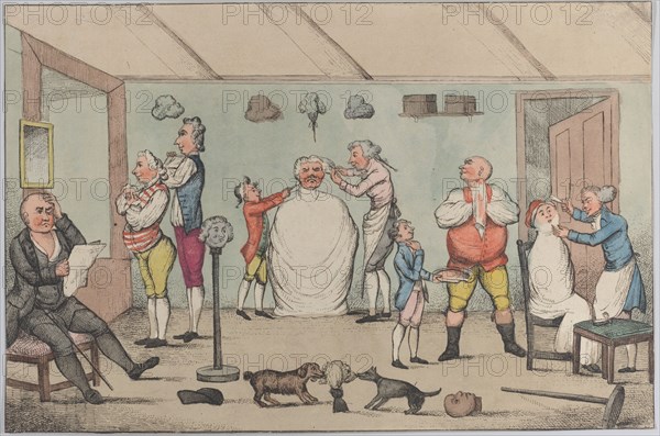 The Barber's Shop, after 1803.