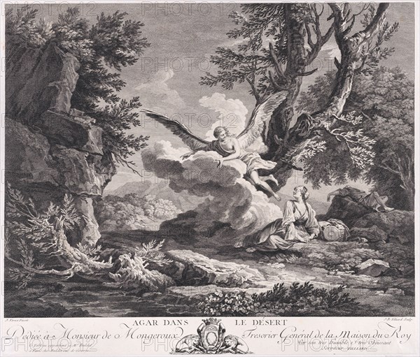 Hagar in the Desert, ca. 1770.