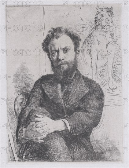 Portrait of Comte Lepic, 1876.