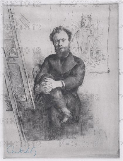 Portrait of Comte Lepic, 1876.