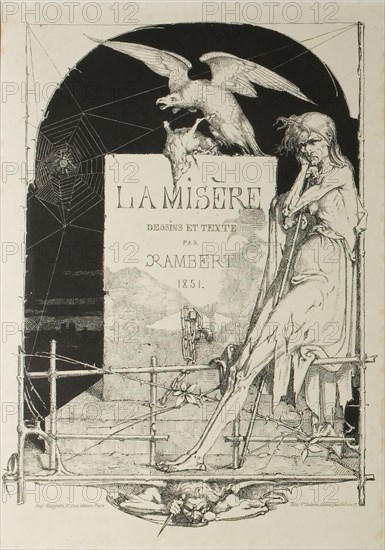 Title Page from Misery, 1851.