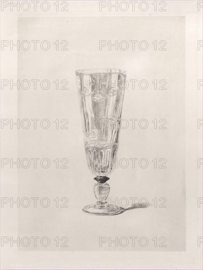 Crystal Drinking Glass, 1868.